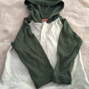Long sleeve thin hoodie
